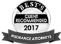 Best's Client Recommended 2017 | Insurance Attorneys